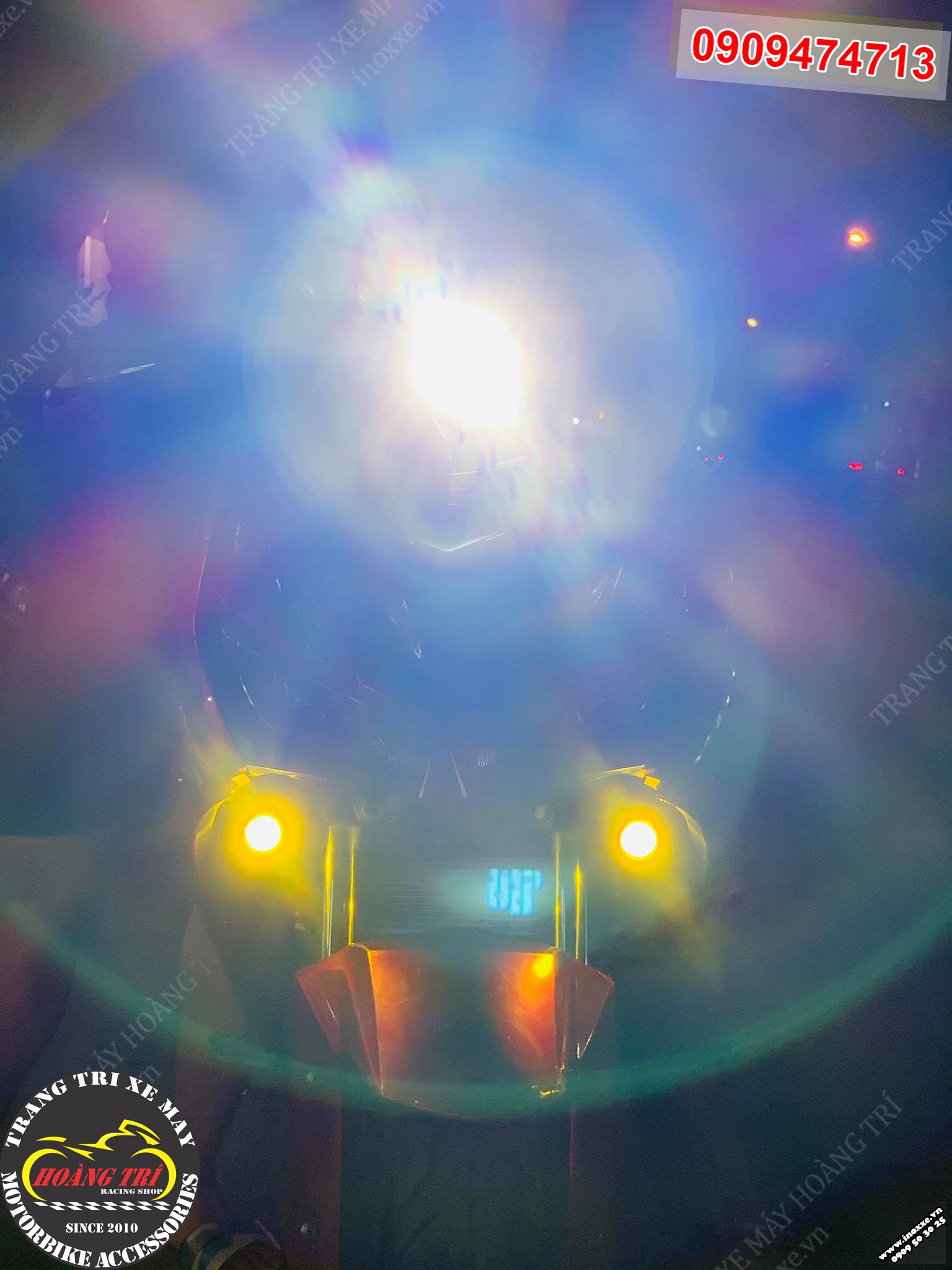 Bi cầu mini Kenzo M2S - đèn Led trợ sáng siêu nhỏ gọn, siêu sáng.